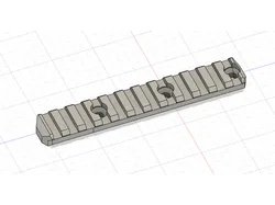 Picatinny Rail for MDT HS3 Chassis