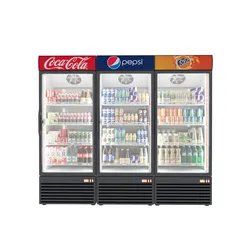 Refrigerator with soda