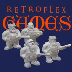 Retro space dwarf legs