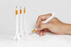 Rocket Pencil Extender