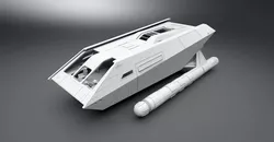 SNW Galileo Shuttle scale model