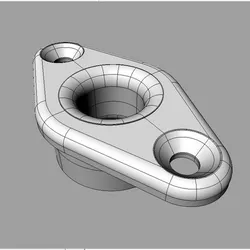 SS lined thru-deck fairlead