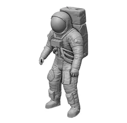Standing - Apollo 11-14 Astronaut
