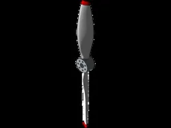 Twin blade propeller