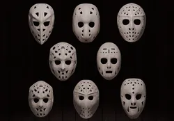 Vintage Hockey Masks Pack Vol 2 3D Print Model in Other 637372