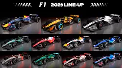 2026 Season F1 Grid Line Up - All 11 Racing team cars 3D Model Pack