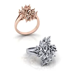 full marquise jewelry ring