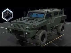 Marauder  Family  MRAP 3D model