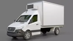 Mercedes Benz eSprinter Box Truck  3D model