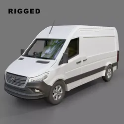 Mercedes Benz eSprinter Panel Van 3D model