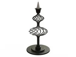 Metal Hollow Candle Holder