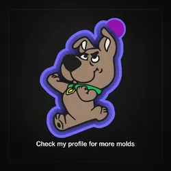 🟫🐾 Scrappy-Doo – Freshie, Resin & Candle Mold