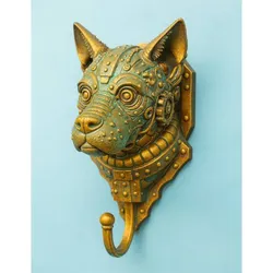 Steampunk Dog Wall Hook