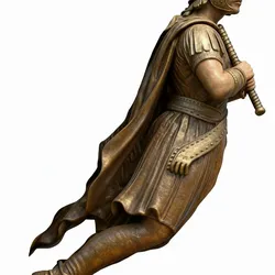 The Privateer Rattlesnake of 1780 FIGUREHEAD