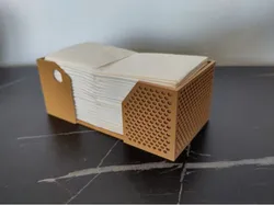 Tissue box / handkerchief dispenser / Taschentuchspender (Tempo compatible)