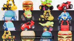 Toon Town And Playtime Vehicle Collection 3D Model Pack