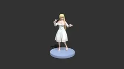 yuuri 3D character anime