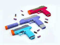Znc Aus - Nerf High Powered Foam Dart Pistol