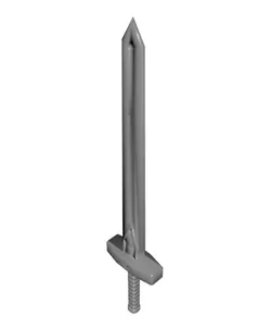144WS-016A Standard Blade. 3D Printed Sword for 1/144 Scale HG Model Kits.