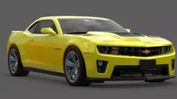 2012 Chevrolet Camaro ZL1 3D Model  Modern Muscle Perfected 3D model