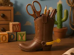 bota portalápices toystory - Modelo de impresión 3D gratuito