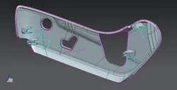 Close Volume from A- Style Surface