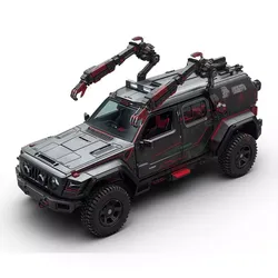 Cyberpunk Industrial Utility Vehicle 3D Model Low-poly 3D model