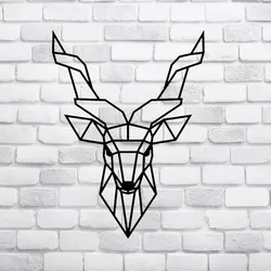 Deer - Geometric wall