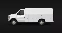 E-Series Service Truck 3D model