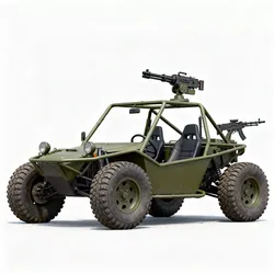 Fast-Attack Scout Buggy 3D Model Low-poly 3D model