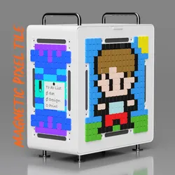 Magnetic Pixel Tile for Cooler Master Cube 540