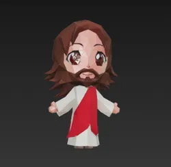 Papercraft Jesus