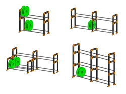 Puzzle Pieces Filament Rack