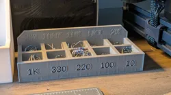 Resistor Organizer (from the Desk Electronics Organizers collection)