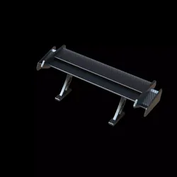 Spoiler carbon tuning vehicle car  3D model