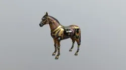 Steampunk horse