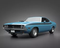 1971 Dodge HEMI Challenger 3D model