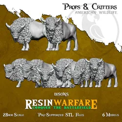 Bisons - Props&Critters: Animals of the World
