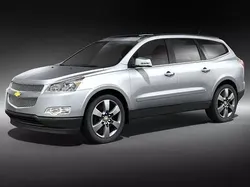 Chevrolet Traverse 2008 mid-poly 3D Model 3D model