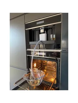 Coffee Machine Descaling helper - drain with hose attachment