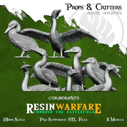Cormorants - Props&Critters: Animals of the World