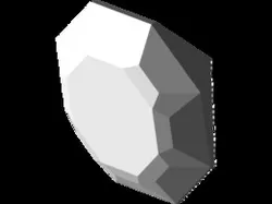 Diamond shaped Ruby