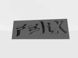 Felix Nameplate