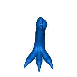 Free Characters & Creatures STL Download - Deer and Gargoyle legs and foot.by user8042732694