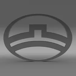 Great Wall Logo 3D model