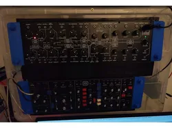 IKEA-SAMLA-Hack: Behringer-Synth-Rack for Model-D, Kobol and many more