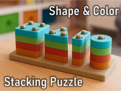 Juego de Apilamiento Montessori - Modelo de impresión 3D gratuito