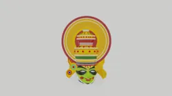 Kathakali Mask
