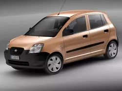 Kia Picanto 2004-2008 3D model