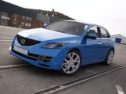 Mazda 6 sedan 3D model